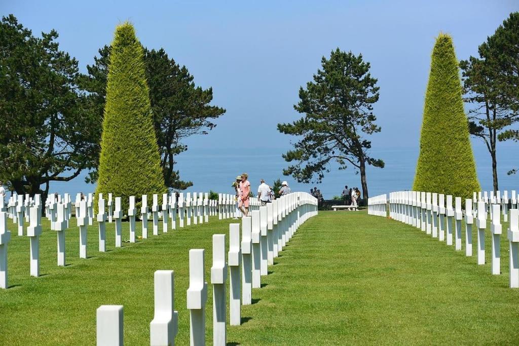 Au Coeur D'Omaha Beach- Colleville-Sur-Mer- Gite 2 Esterno foto